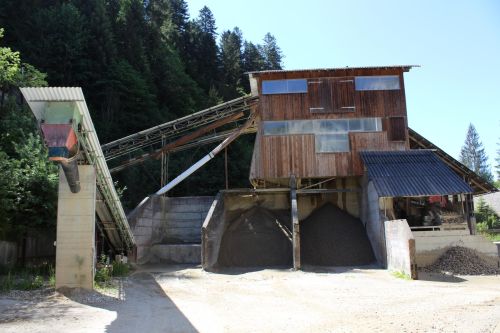 Kieswaschanlage Mit Verladestation